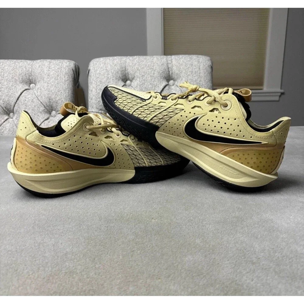 Men's Size 9.5 Nike Air Zoom G.T. Cut 3 TB Player Exclusive Team Gold/Black